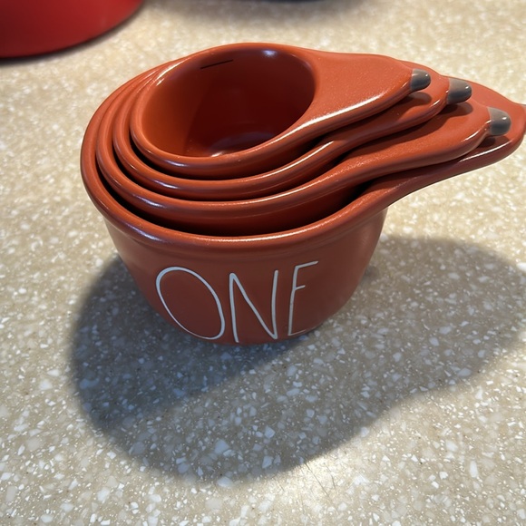 Rae Dunn Fall Gourds nesting measuring cups like new - Picture 2 of 4